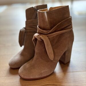 SCHUTZ Kylie Women's Mid Suede Boots 7